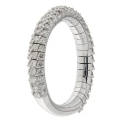 Guidetti | Anello in oro bianco con diamanti 1,30 ct