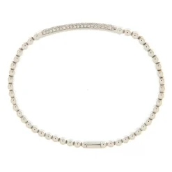 Guidetti | Bracciale in oro bianco con diamanti taglio brillante 0,50 ct