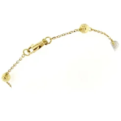 Guidetti | Bracciale in oro giallo e bianco con catena bicolore