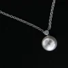 Guidetti | Girocollo in oro bianco con perla australiana e diamante taglio brillante