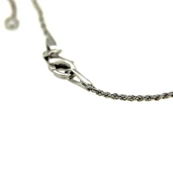 Guidetti | Girocollo in oro bianco con 3 diamanti