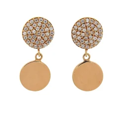 Guidetti | Orecchini pendenti in oro rosa